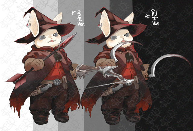 実績公開　TRPG　ソードワールド2.５　タビットの立ち絵