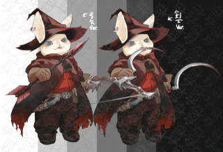 実績公開　TRPG　ソードワールド2.５　タビットの立ち絵