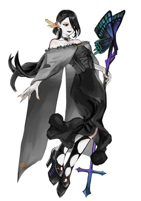 キャラクター立ち絵・女性