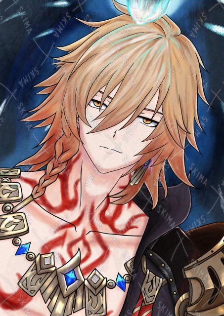 カラーイラストサンプル