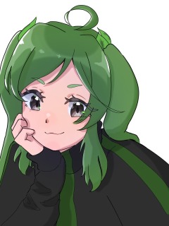 等身キャラクターバストアップ