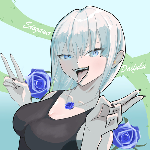 バストアップイラスト　参考