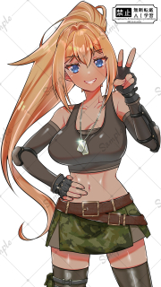 【ご依頼】女性キャラクターイラスト