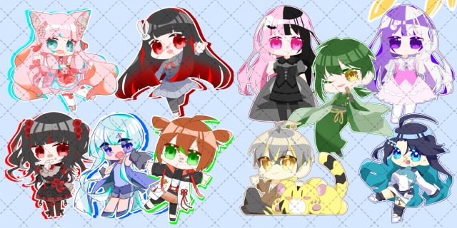 【SD】背景透過・簡易背景