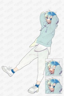 TRPG用イラスト（男）