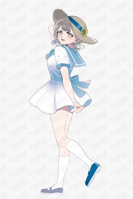 TRPG用イラスト（女）