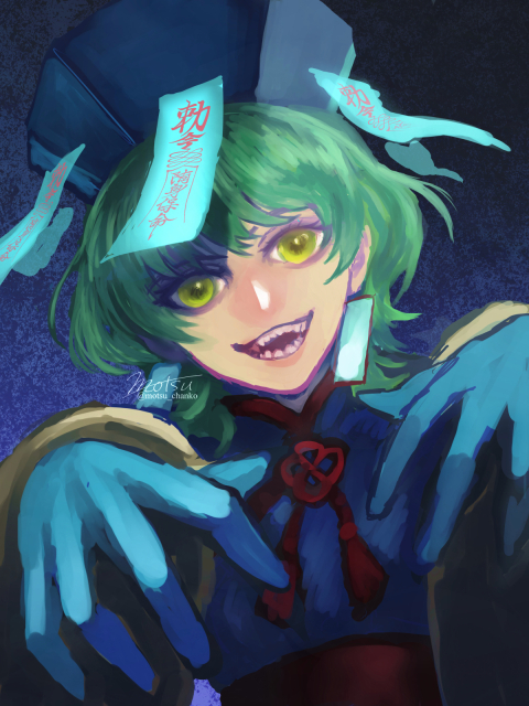 女の子キョンシーバストアップ