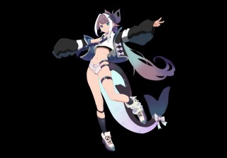 擬人化・キャラデザ【シャチ】