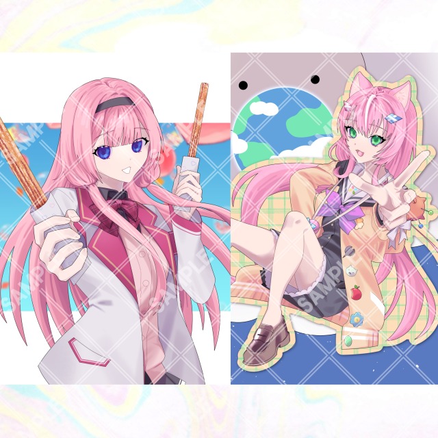 二次創作とオリジナルイラスト