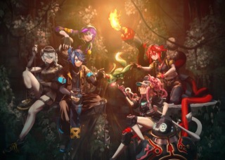 一枚絵イラストサンプル