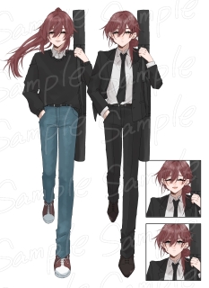 TRPG立ち絵サンプル（2025/9/1〜）