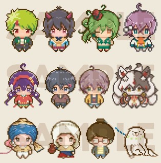 イラレで作るドット絵サンプル