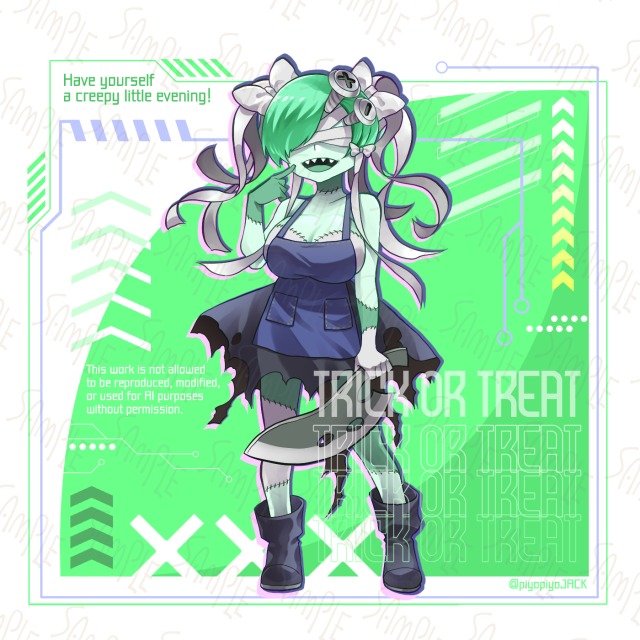 ハロウィン娘(ゾンビ)