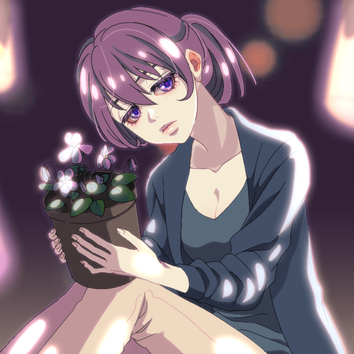 【手描きループアニメ】セントポーリア