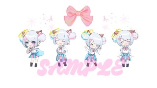 【ご依頼作品】うたってみた動画用イラスト②