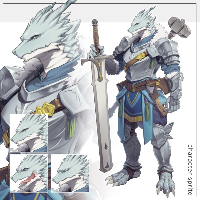 ファンタジー世界キャラデザイン