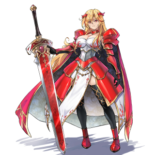 王国騎士団の団長ブレイジア