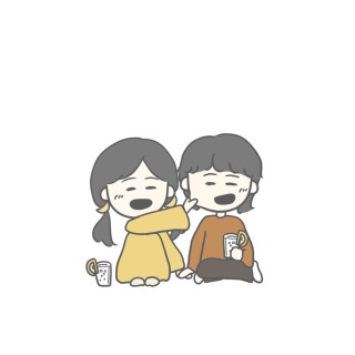 お酒を飲むカップル