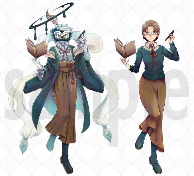 【実績】えひま様立ち絵ご依頼