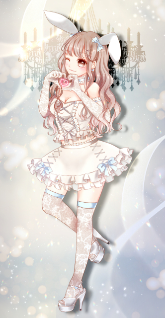 白うさぎちゃん