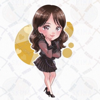 アイドルさんの似顔絵