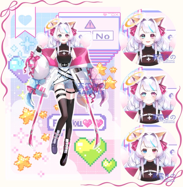 【ご依頼品】新衣装　IRIAM用立ち絵+表情差分