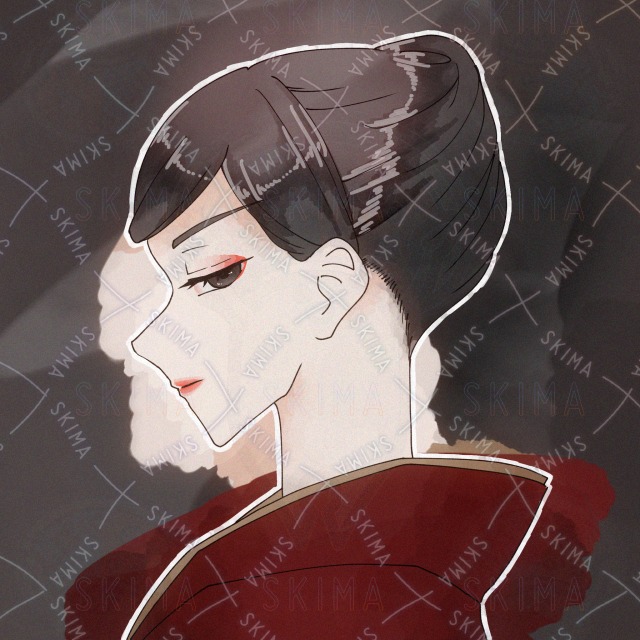 和装女子