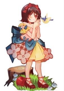 童話風立ち絵イラスト