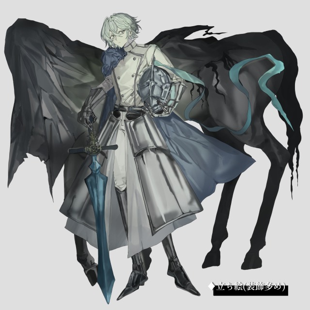 立ち絵（装飾多め）