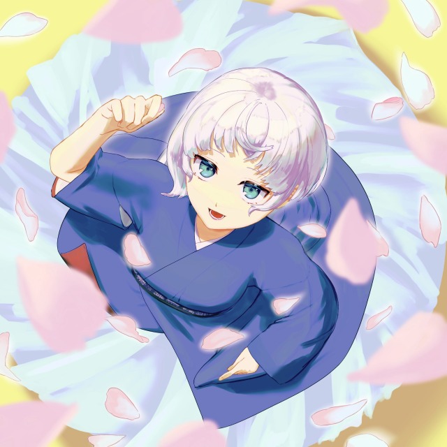 玉屑うたり誕生日イラスト