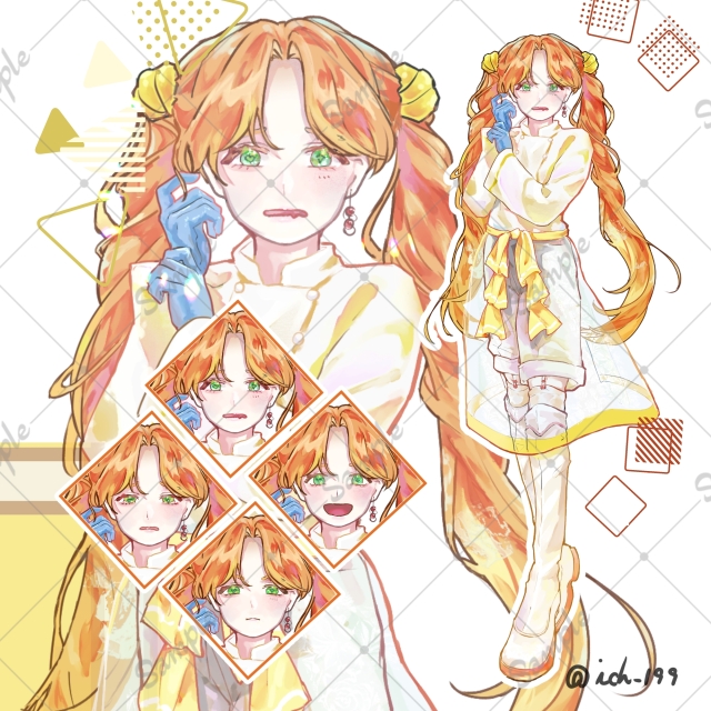 【オリジナル】立ち絵