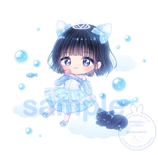 【ご依頼】グッズ用ミニキャライラスト