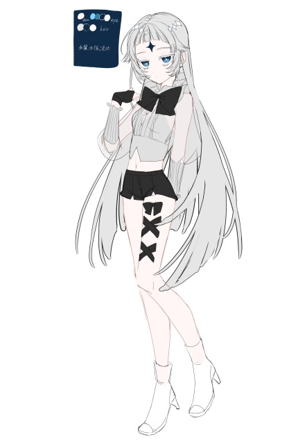 立ち絵、キャラデザ