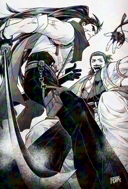 イラスト(モノクロ)