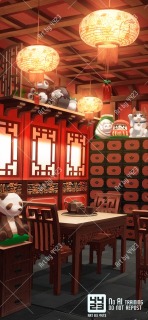 VTUBER配信背景(縦画面)