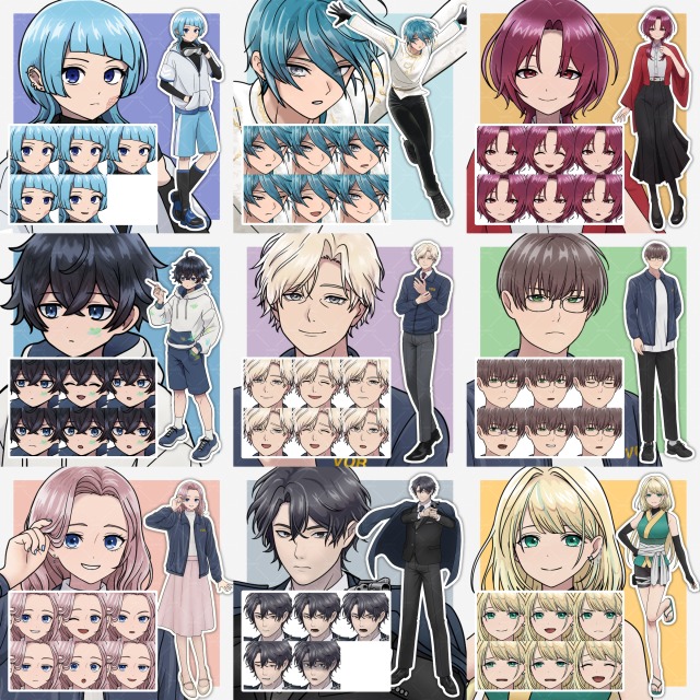 TRPG立ち絵まとめ