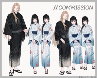 【コミッション】キャラクター全身立ち絵