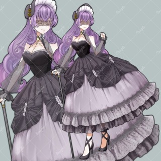 TRPG立ち絵　作例