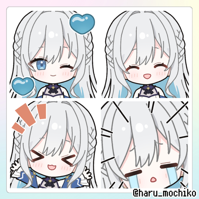 星波りん様　Twitch、Tiktok配信スタンプ