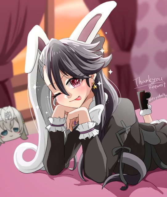 等身絵+SD絵のサンプル