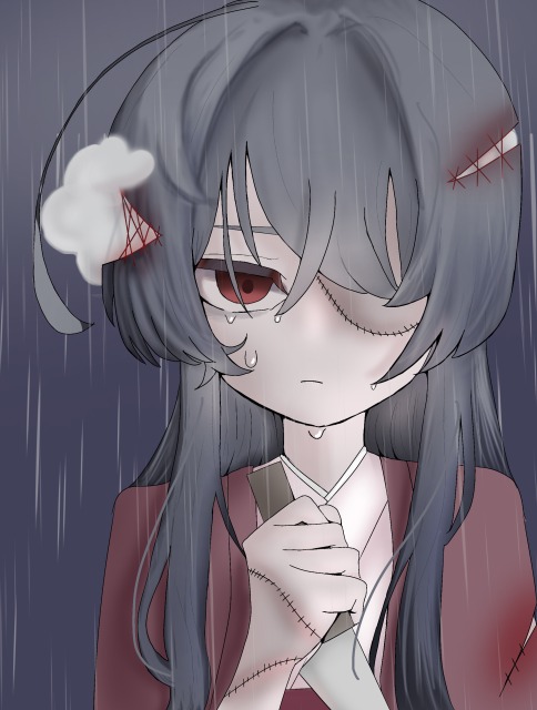 ボロボロの人形