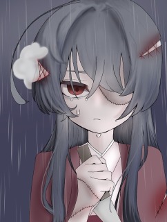 ボロボロの人形