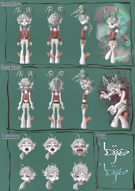 ギャラデザイン　獣