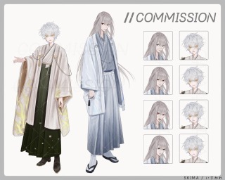 【コミッション】キャラクター全身立ち絵