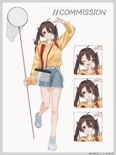 【コミッション】キャラクター全身立ち絵