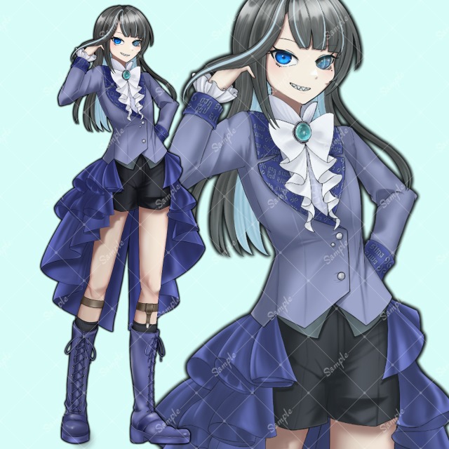 TRPG立ち絵　作例