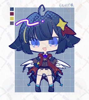 ももかぶ様キャラクターデザイン