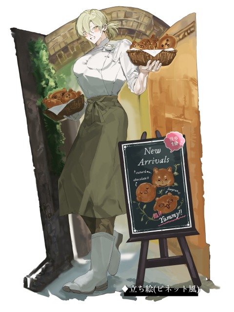 立ち絵（ビネット風）