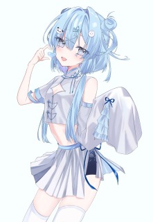 水色チャイナ❤︎ᩚ