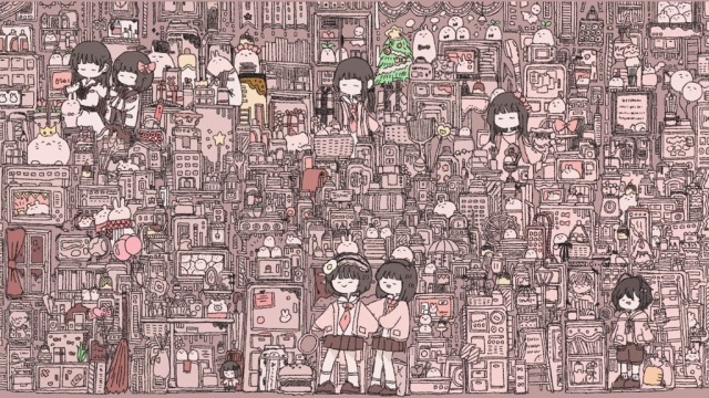 情報量多いイラスト
